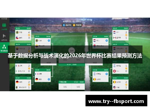 基于数据分析与战术演化的2026年世界杯比赛结果预测方法